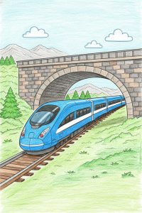 Illustration de la catégorie Trains